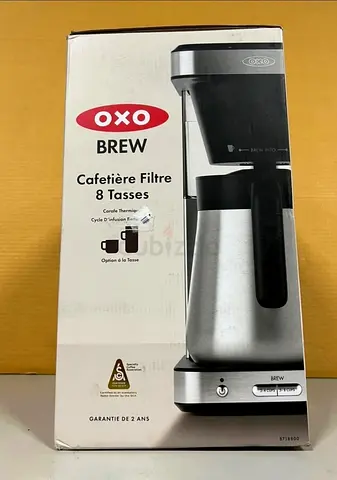 OXO Brew 8-Cup Programmable Coffee Maker - Filter Coffee Machine (Boxed). New. Never Used. AED 295.