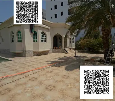Residential and commercial ground floor villa for annual rent in Ajman Al Rawda area 2 is a very 💥