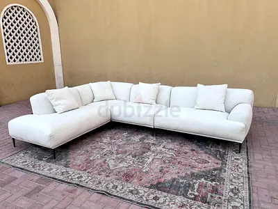 Same like new The ___ Ľööm Collection L shape sofa beige