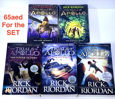 Trials of Apollo by Rick Riordan Complete SET