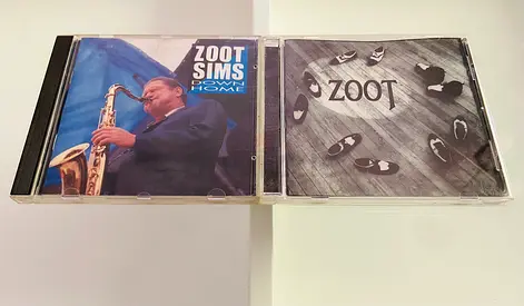 2 Zoot Sims Music CD’s