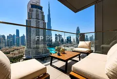 Fully Furnished 2-Bedroom | Burj View | Rare unit