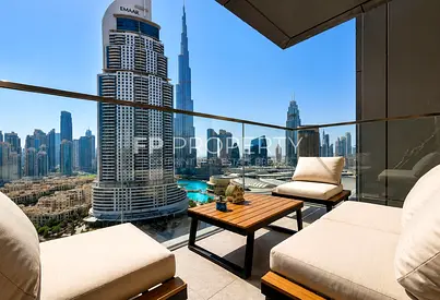 Fully Furnished 2-Bedroom | Burj View | Rare unit