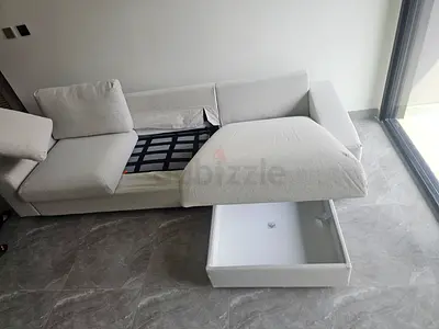 Ikea vimle L shape sofa bed with mattress