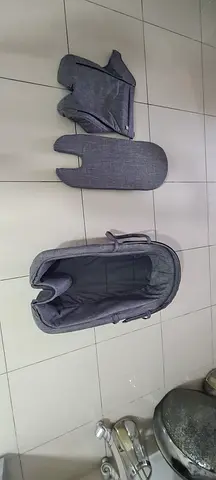 Stokke carry cot and The 3 in 1 baby carrier