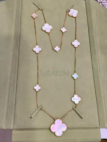 Van Cleef Magic Alhambra long necklace, 11 motifs