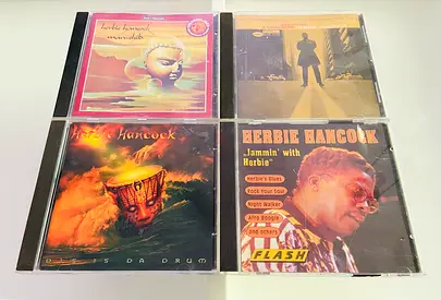 4 Herbie Hancock Music CD’s
