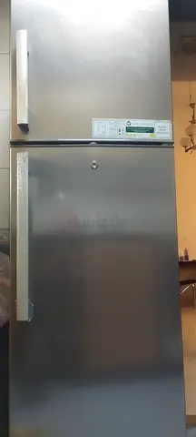 Silver Top-Freezer Refrigerator - Good Working Condition