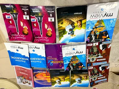 Full set of Grade 3 School Textbooks and Workbooks (English, Maths, French, Science)