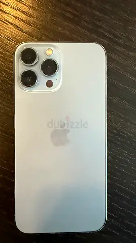 iPhone 13 Pro Max - blue (like new ) with Case