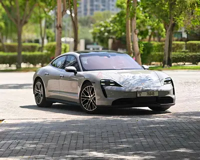 Pristine condition porche Taycan with warranty