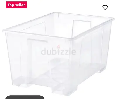 Large IKEA Samla Plastic Box