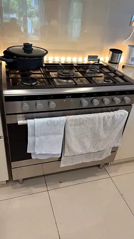 Siemens 5 Burners Full Gas Digital Cooking Range Oven with Fan Latest Version 90cm