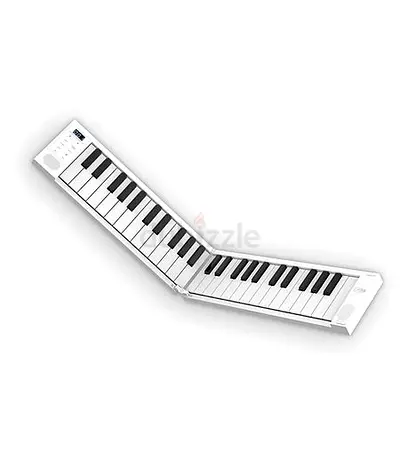 Carry-On 49 Keys Folding Piano with Touch Sensivity, Midi Over Bluetooth