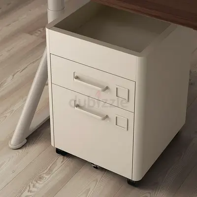 IKEA IDÅSEN Mobile Drawer Unit on Castors - Beige, 42x61 cm