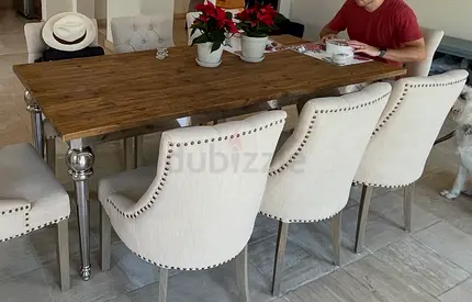 Wood Dining Table by KARE