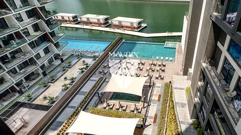 Unfurnished | Pool & Canal View | No Construction