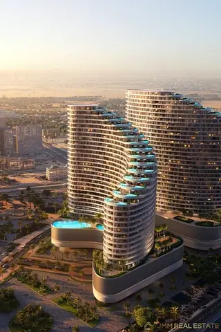 Skyline View 1BR | Furnished | Binghatti Skyflame 2, Majan
