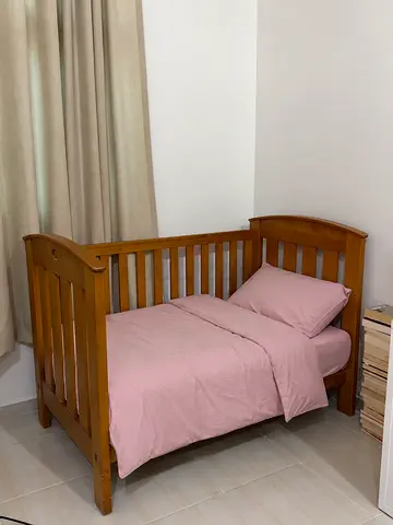 Baby bed - kids bed - Boori Country Collection Convertible Cot Bed – Solid Wood