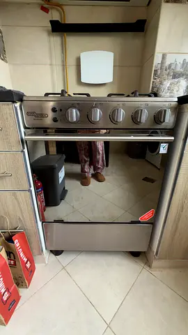 Stainless Steel Freestanding Gas Oven and Cooker - Good Condition