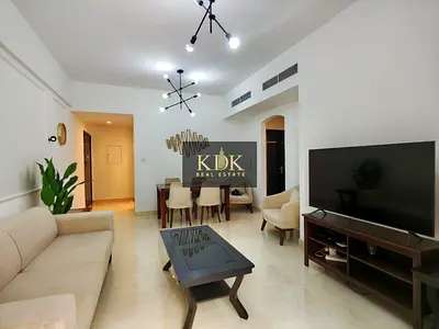 مفروشة بغرفة نوم واحدة | دايموند فيوز 1 | إطلالة على الفناء والمسبح