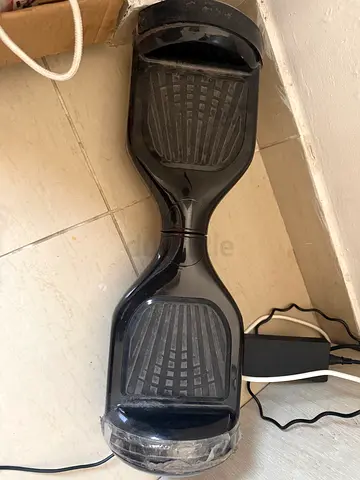Used black hoverboard / self-balancing scooter - working condition