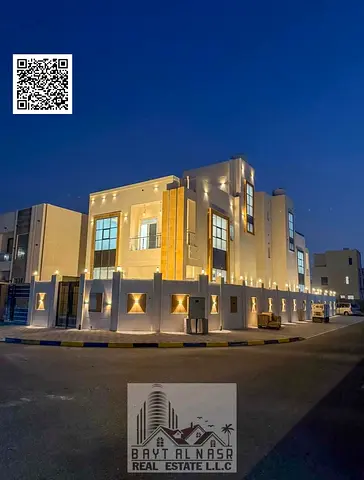 4BR Corner Villa for Sale | Al Zahya, Ajman | 4 Master Bedrooms | Majlis & Hall | AED 1.65M