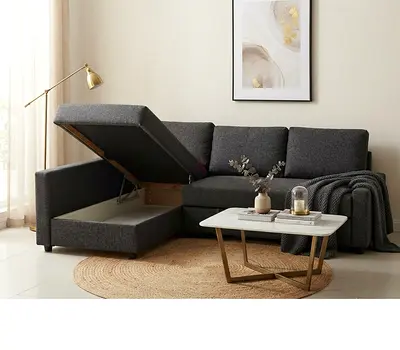 All-in-One Sofa Bed
One smart piece of furniture offering comfortable seating, a sleeping area and s