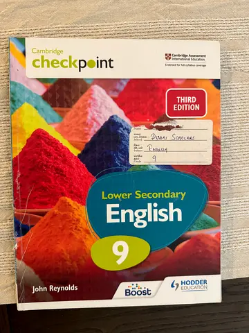 Text book - Lower secondary English