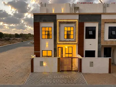 **Investment Opportunity | Modern 4-Bedroom Townhouse with Rooftop in Al Zahiyah - Ajman** Own a luxurious townhouse villa in a prime location in Al