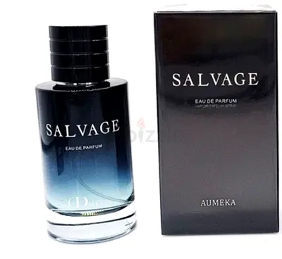 Salvage Eau de Parfum 100 ml  by Aumeka - Men's Perfume ( high copy of sauvage edp ) ( with box )