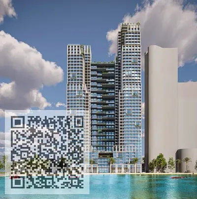 Three-bedroom apartment with a living room for sale in the Mojan project – Ajman Corniche