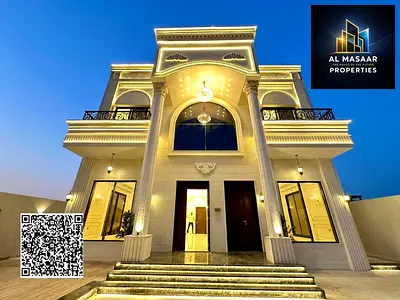تملك فيلا للبيع ارضى واول تصميم كلاسيك تكييف مركزي على شارعين تملك حرتصمييم فلل دبى على شارع 311 مباشرمن المالك مباشر.