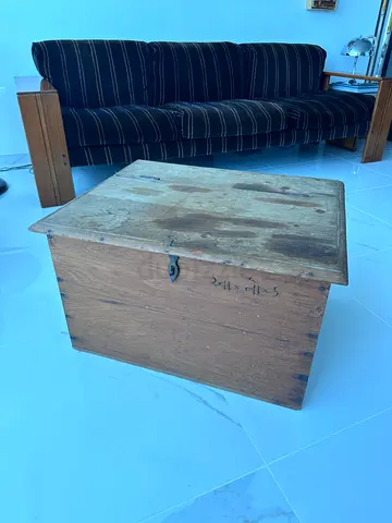 Vintage Wooden Trunk