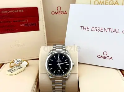 Omega Seamaster 2026 Aqua Terra 1:1 Clone Watch With Box and Card