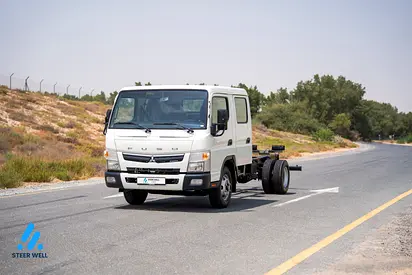 Mitsubishi Canter | Double-Cab GCC Specs - Euro V DSL MT | Long Chassis 16ft