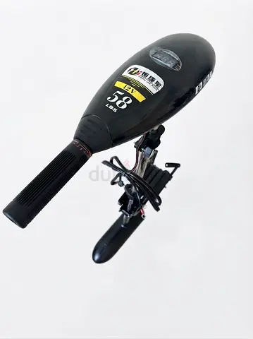 58LBS 12V Outboard Electric Motor Outboard Motor for Inflatable Boats