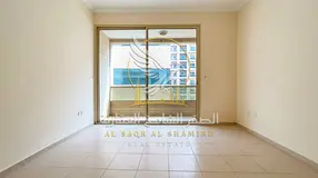 One bedroom apartment for annual rent in Al Qulayaa Sharjah Spacious balcony wardrobes and central a