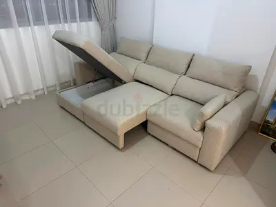 Top Quality ikea Eskilstuna L shape sofa bed with storage