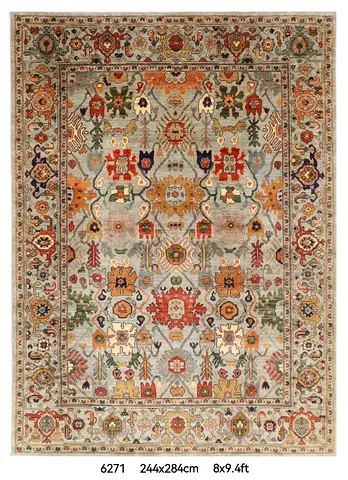 244 x 284cm new handmade Traditional Middle Eastern Patterned Area Rug 244x284cm