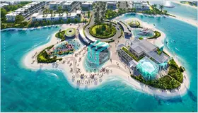 5BR Townhouse | Lagoon & Beach Views | Bora Bora DAMAC Islands