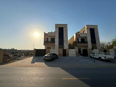 عدد 2 فيلا | تشطيب شخصي | على الشارع الرئيسي | مقابل حديقة الحميدية | قرب شارع الإمارات وشارع الشيخ محمد بن زايد