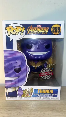 UNOPENED Thanos Avengers Infinity War Funko POP 289. Special edition