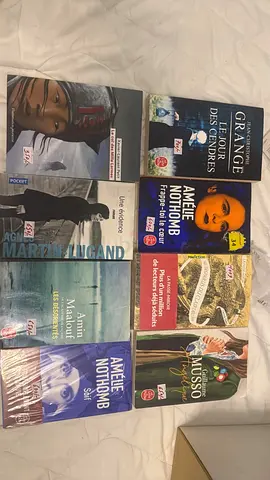 Collection of French Fiction Novels
