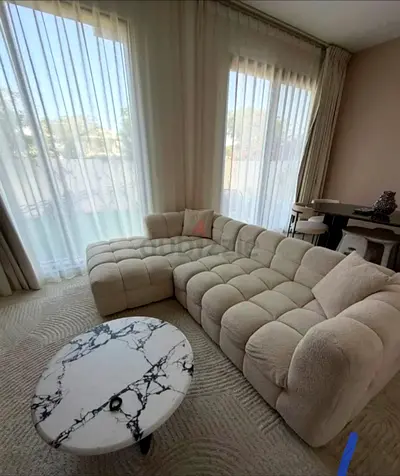 Used Luxury Curtains Set with Rod - Perfect for 1/2 BHK / Studio Apartment