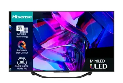 Hisense 65 Inch U7K Series 144Hz Mini LED UHD 4K 
65U7KQ