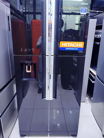 Hitachi 4 door fridge freezer with water dispenser new model