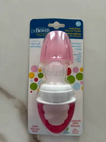 Dr. Brown's Silicone Baby Food Feeder - New in Pack
