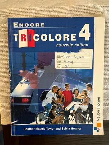 French text book tricolore 4 for sale