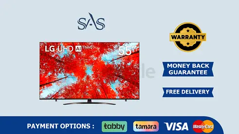 LG | 55 Inch | 4K UHD Smart Tv | WebOS | New | Free Delivery | Warranty | 55UQ9100